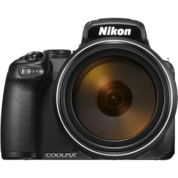 Nikon COOLPIX P1100, Kompaktkamera mit 125-fachem Zoom, Brennweite 24-3.000mm, 16MP, 4k Video