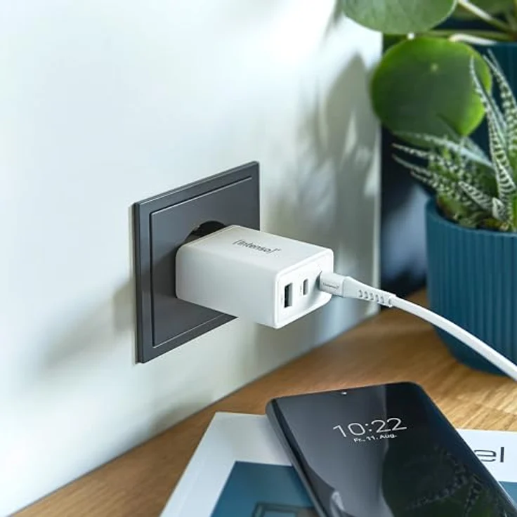 Intenso Power Adapter W5A, USB-A Ladegerät mit 5 Watt, weiß – Bild 2