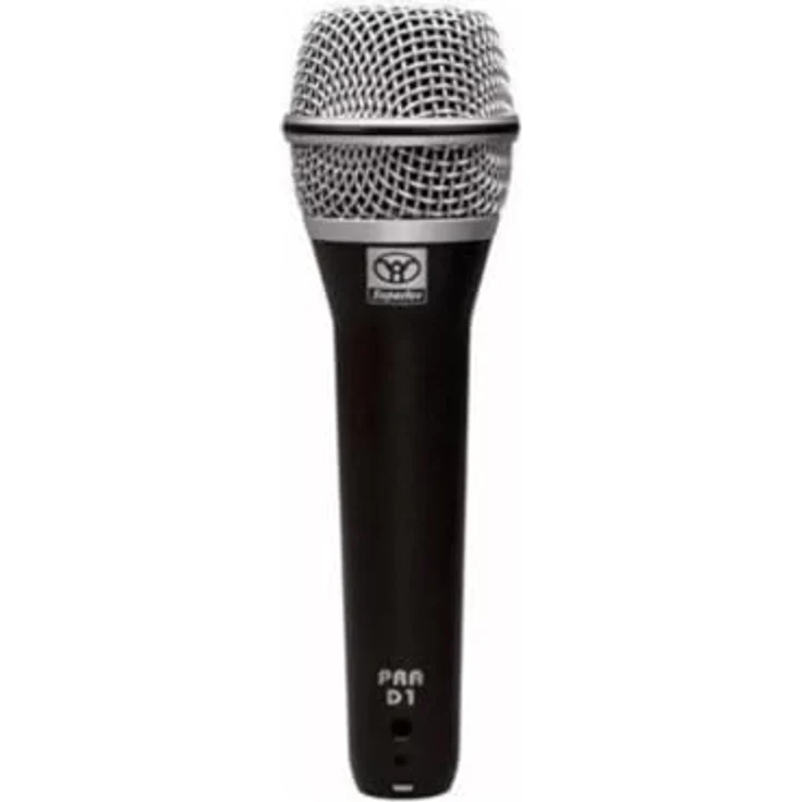 Superlux PRA D1, dynamisches Gesangsmikrofon mit Superniere, 50 - 16.000 Hz, 140 dB SPL max, graues Gehäuse, inkl. Mikrofonhalterung – Bild 1