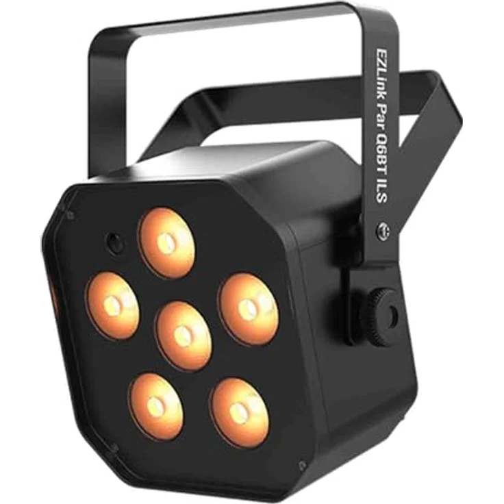 Chauvet DJ EZLink Par Q6BT ILS, kabelloser LED Par Scheinwerfer mit RGBA LEDs und Bluetooth®, bis zu 20 Stunden Betriebszeit – Bild 3
