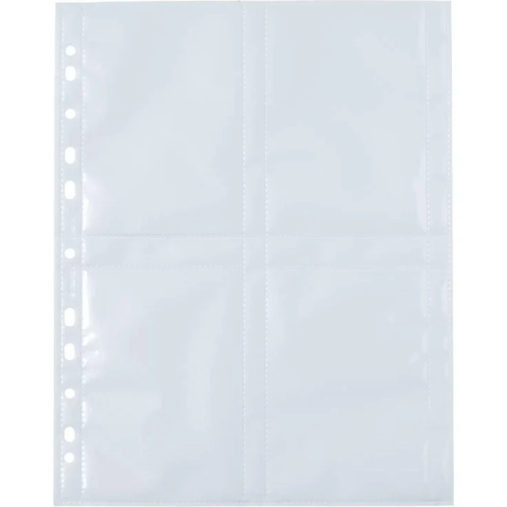 Herma Fotoalbum Fotophan Hülle x 250 (23 x 31 cm) - Weiß, Polypropylen, 250 Stück, für 8 Abzüge 3,5x5" (9x13 cm) – Bild 1