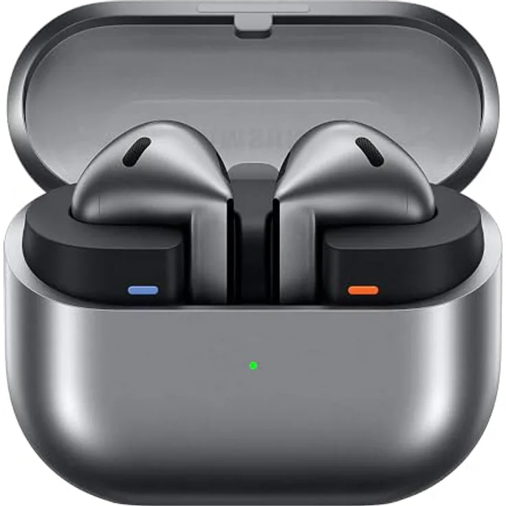 Samsung Galaxy Buds3 Kabellose Bluetooth-Kopfhörer mit Active Noise Cancelling (ANC), Adaptive Geräuschunterdrückung, 360 Audio - Silver