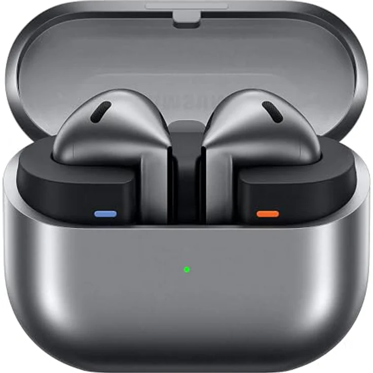 Samsung Galaxy Buds3 Kabellose Bluetooth-Kopfhörer mit Active Noise Cancelling (ANC), Adaptive Geräuschunterdrückung, 360 Audio - Silver – Bild 1