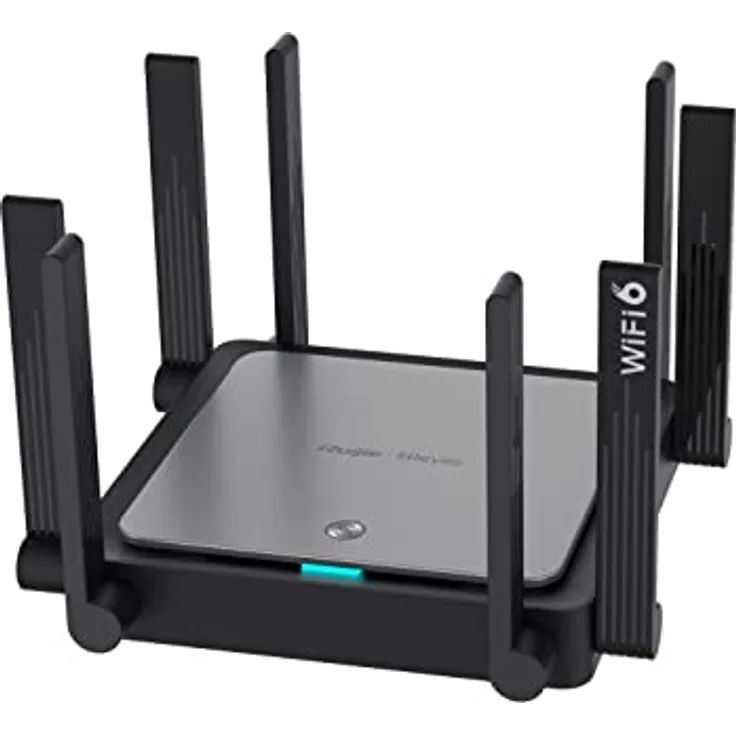 RUIJIE Reyee 3200Mbps Wi-Fi 6 Gigabit Mesh Router, Qualität/Haltbarkeit, Langlebigkeit, Robustheit, Flexible Gestaltung