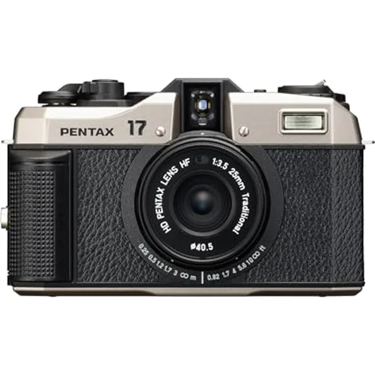 Pentax 17 Kompaktfilmkamera mit fester Brennweite für halbformatige Fotos, magnesiumlegierung