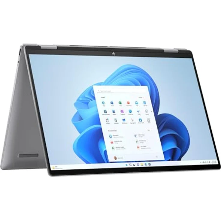 HP Envy x360 16-ad0654ng 2-in-1 Notebook, 16 Zoll 2K Ultra HD, AMD Ryzen 5, 16 GB RAM, 512 GB SSD, Windows 11 Home, Grau – Bild 4