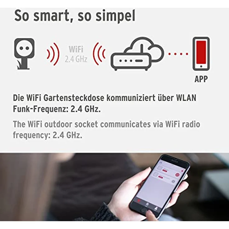 Brennenstuhl WiFI Gartensteckdose mit Erdspiess – Bild 6