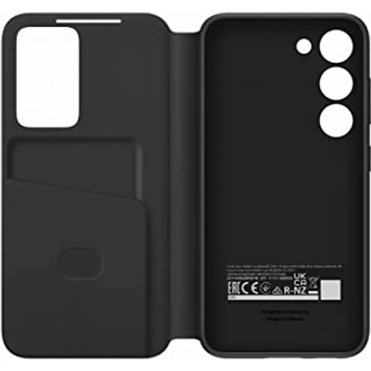 Samsung Smart View Wallet Smartphone Case EF-ZS911 für Galaxy S23, Handy-Hülle, Kartenfach, Sichtfenster, Black – Bild 5