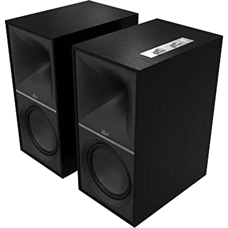 Klipsch The Nines Monitor mit Stromversorgung (Paar) - Mattschwarz, Hi-Fidelity Sound, Bi-Amp Technologie, Bluetooth 5 – Bild 2