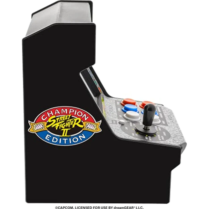My Arcade Street Fighter 2 Champion Edition Micro Player, 7.5" Mini-Konsolenspiel mit 12 Charakteren und 78 Kampfkombinationen – Bild 8