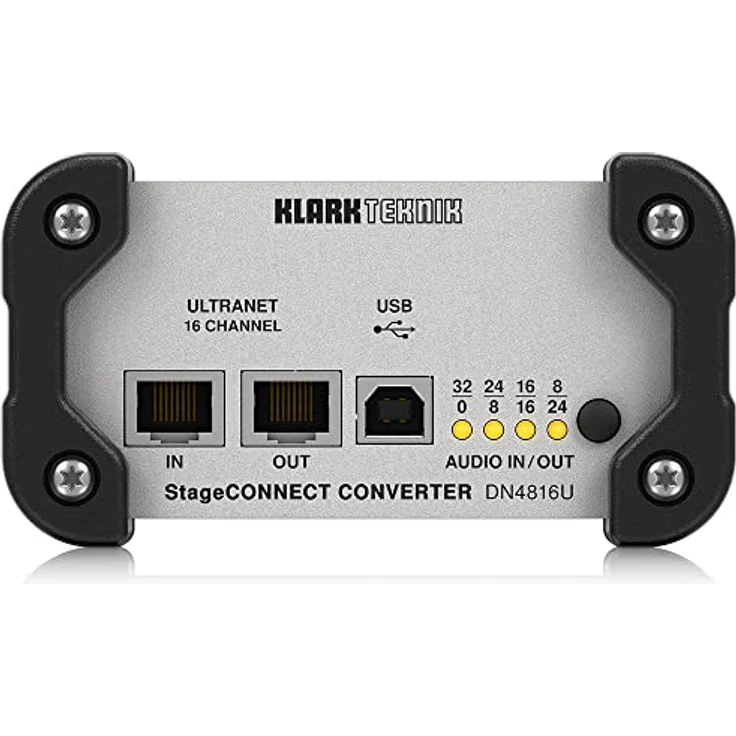 Klark Teknik StageConnect Interface Bridge DN4816U, 32-Kanal-Audio-Übertragung mit 24-Bit PCM und 0,4 ms Latenz – Bild 4