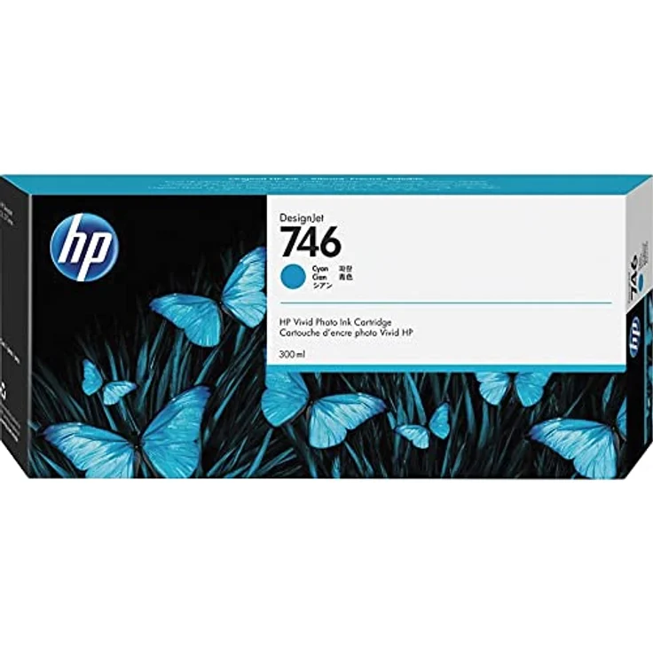 HP 746 300-ml Cyan Ink Cartridge – Bild 4
