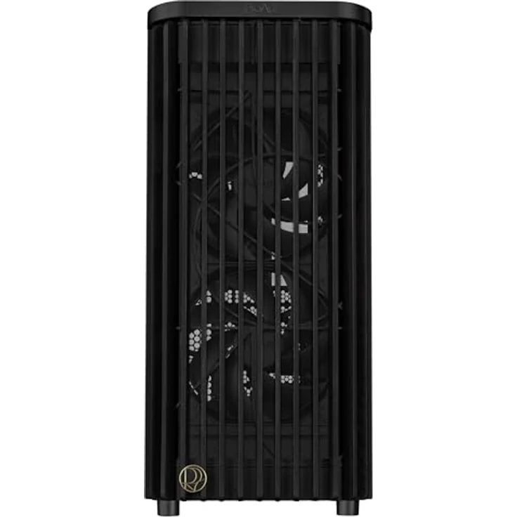 ASUS PROART PA401 WOOD MESH PWM BLACK, ATX Gehäuse aus Holz mit 2x 3,5" und 2x 2,5" Erweiterungseinschüben, Schwarz – Bild 2