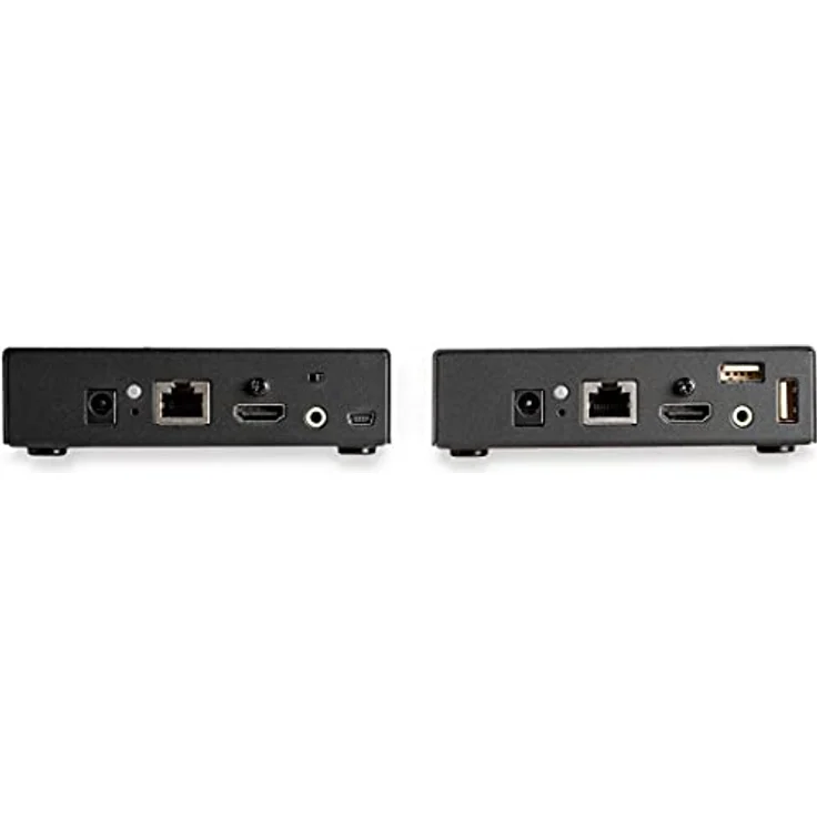 StarTech.com HDMI KVM over IP Extender - 4K 30Hz HDMI 2.0 & USB über IP LAN oder CAT5e/CAT6 Ethernet (100m) - Fern KVM Switch/Console Sender/Empfänger Komplet für Computer Fernsteuerung (SV565HDIP) – Bild 3