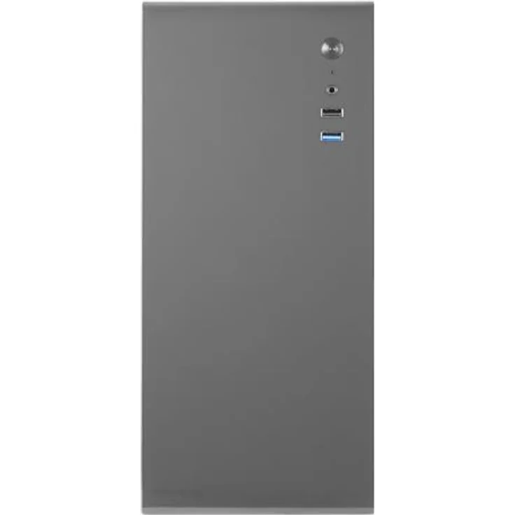TACENS Mars Gaming biomag Tacens NOVAX, Micro-ATX PC-Gehäuse aus Ganzmetall, 1x 80mm Lüfter, große interne Kapazität, schwarz – Bild 3