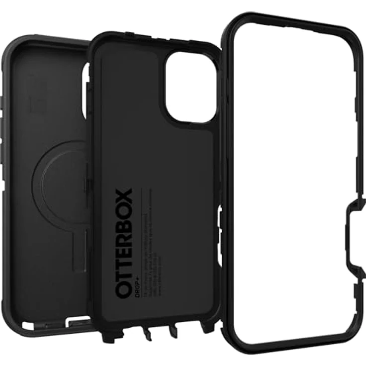 OtterBox Defender Series MagSafe Hülle für iPhone 16 Plus, stoßfest, sturzsicher, extrem robust, Schutzhülle, 7X getestet nach Militärstandard, Schwarz – Bild 4