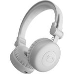 Fresh 'n Rebel Code Core, Bluetooth-Kopfhörer on-Ear, kabellos, 30 Stunden Spielzeit, mit Mikrofon und Sprachassistent, Lautstärkeregler und Wiedergabe/Pause-Tasten, faltbar (Ice Grey)