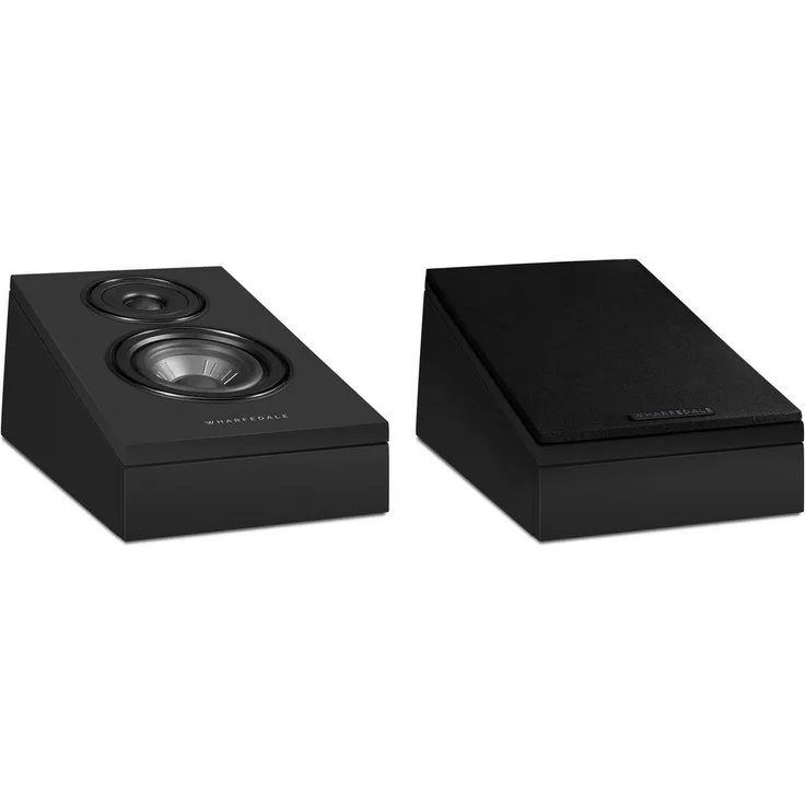 WHARFEDALE Diamond 12 3Di Regal-Lautsprecher, schwarz, hochwertige Audiotechnologie mit 3-Wege-System