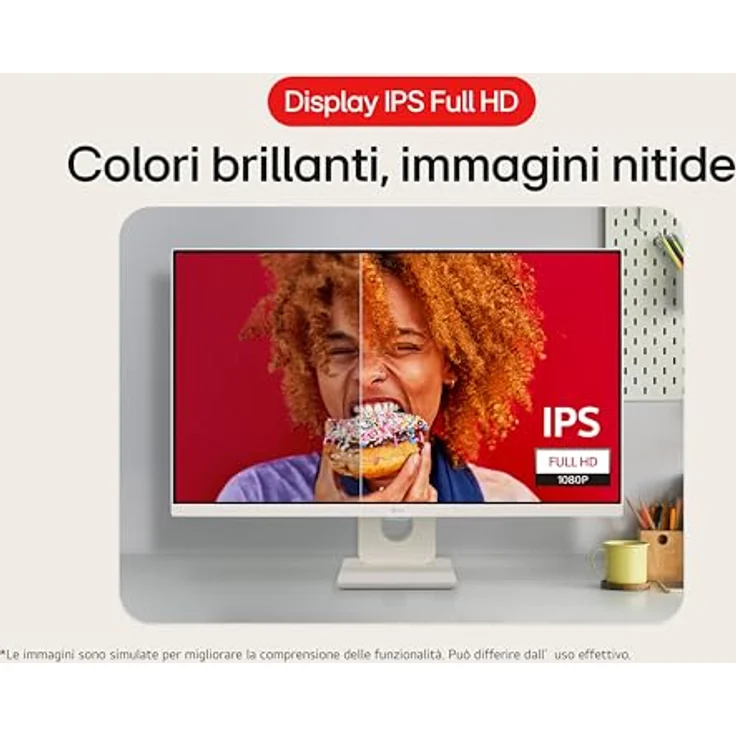 LG 27U511SA-W MyView-Monitor, 27 Zoll Full-HD IPS, 100 Hz, 5 ms, WebOS 23, sRGB 99 %, neigbar, Weiß – Bild 5