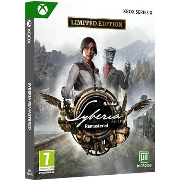 MICROÏDS SYBERIA - REMASTERED XSX, Xbox Series X Spiel mit überarbeiteter 3D-Grafik und neu gestalteten Puzzles – Bild 1