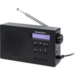 SilverCrest DAB+ Taschenradio »SDR 15 A2« in schwarz, mit 60 Senderspeicherplätzen und integriertem Li-Ionen Akku für bis zu 10 Std. Spielzeit