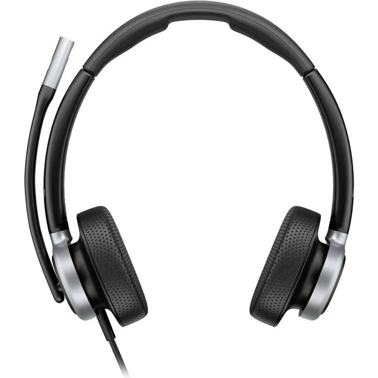 HP Poly Mission 625, USB Wired On Ear Headset mit hohem Komfort und Audioqualität, schwarz