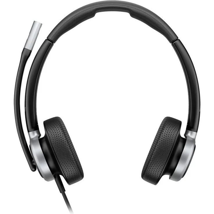 HP Poly Mission 625, USB Wired On Ear Headset mit hohem Komfort und Audioqualität, schwarz