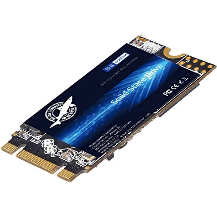 Dogfish SSD M.2 2242 500GB Solid State Drive Ngff Internen Desktop Laptop Computer 6Gb/s High Performance Festplatte Aus Bislang 120GB 240GB 250GB 480GB 500GB (500GB, M.2 2242)