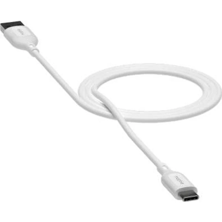 Mophie Charge Essentials USB-A - USB-C Kabel, 1 m, weiß, strapazierfähig mit Enduraflex™-Material, 15 W Schnellladung