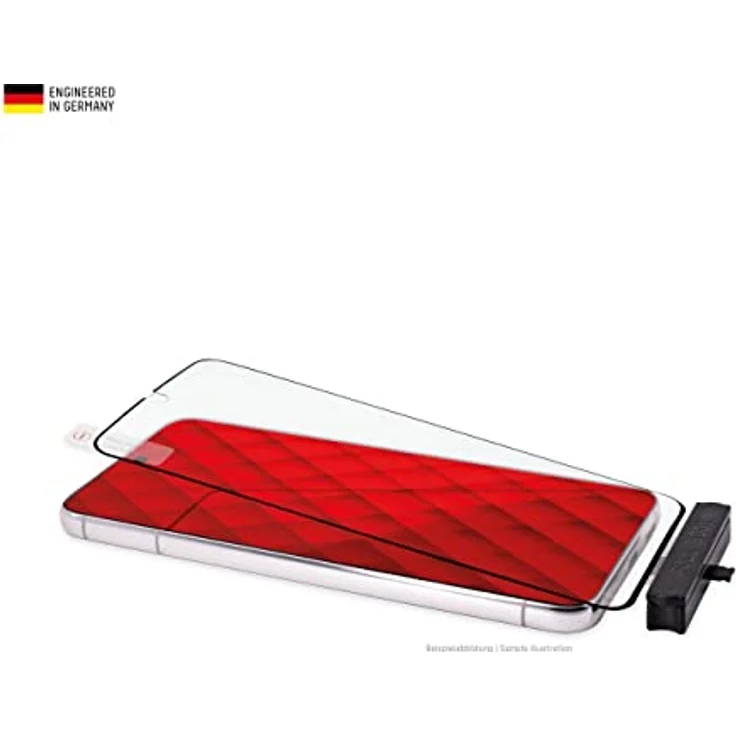 Displex Pro Touch Glass Eco für Samsung S22/S23,hartes Panzerglas (9H), ökologischer Montagerahmen, Kratzer-resistentes Tempered Glass, High-Tech Anti-Fingerprint-Beschichtung,Case Friendly – Bild 4