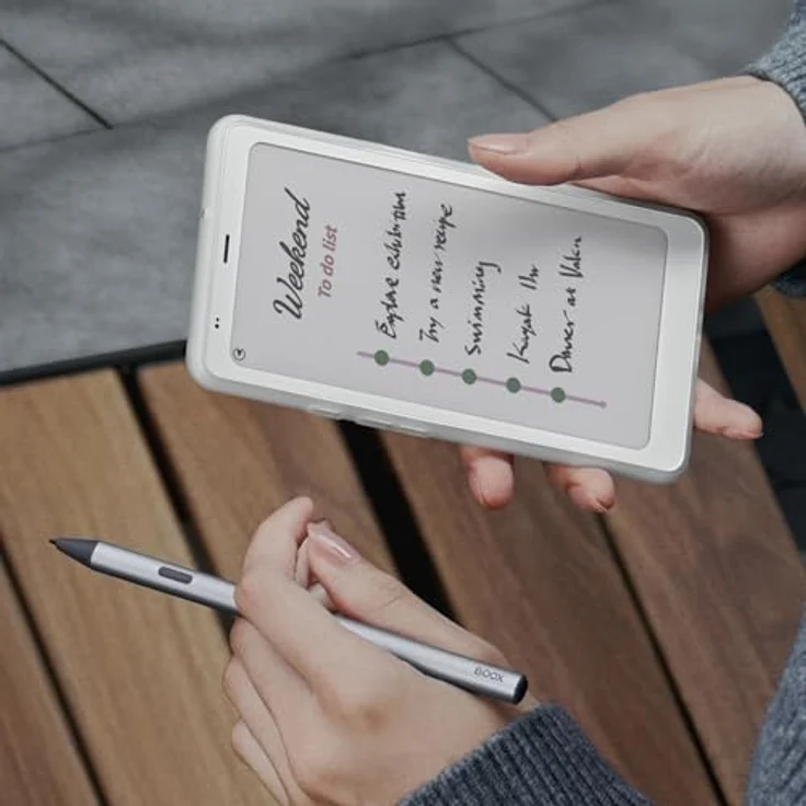 BOOX ePaper Reader Palma 2 Pro, 6,13 Zoll Farbdisplay, 128 GB Speicher, Android 15, E-Ink 300 PPI, Weiß – Bild 3