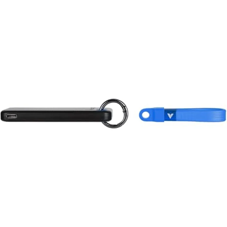Verbatim Pocket SSD USB 3.2 Gen 2 1TB Black/Blue - Kompakte 1TB SSD mit ultraleichtem Design und 10 Gbps Übertragungsgeschwindigkeit – Bild 3