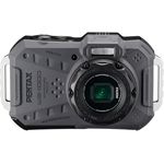 Pentax WG-1000 (Grau), Wasserdichte Digitale Kompaktkamera für Outdoor- und Unterwasserfotografie bis 15 Meter Tiefe