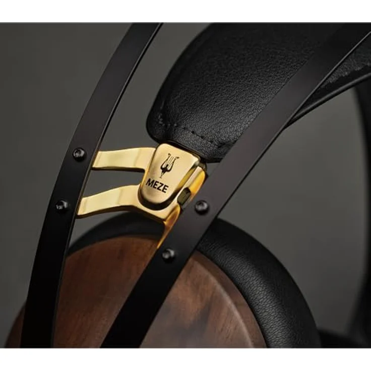 Meze Audio 99 Classics 2nd Generation, Hifi-Kopfhörer mit 40mm Treiber, Frequenzbereich 15 Hz - 25 kHz, Schwarz/Walnuss – Bild 4