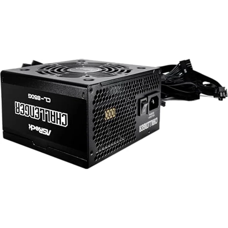 ASRock CL-850G Netzteil, 850W, 80 Plus Gold, 120 mm, Active PFC, kompaktes Gehäusedesign – Bild 3