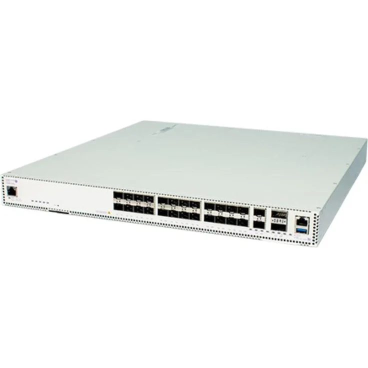 Alcatel LUCENT ENTERPRISE OmniSwitch OS6900X24-F-EU, 30-Ports Netzwerk Switch mit 2160 GB/s Switching-Kapazität, Grau