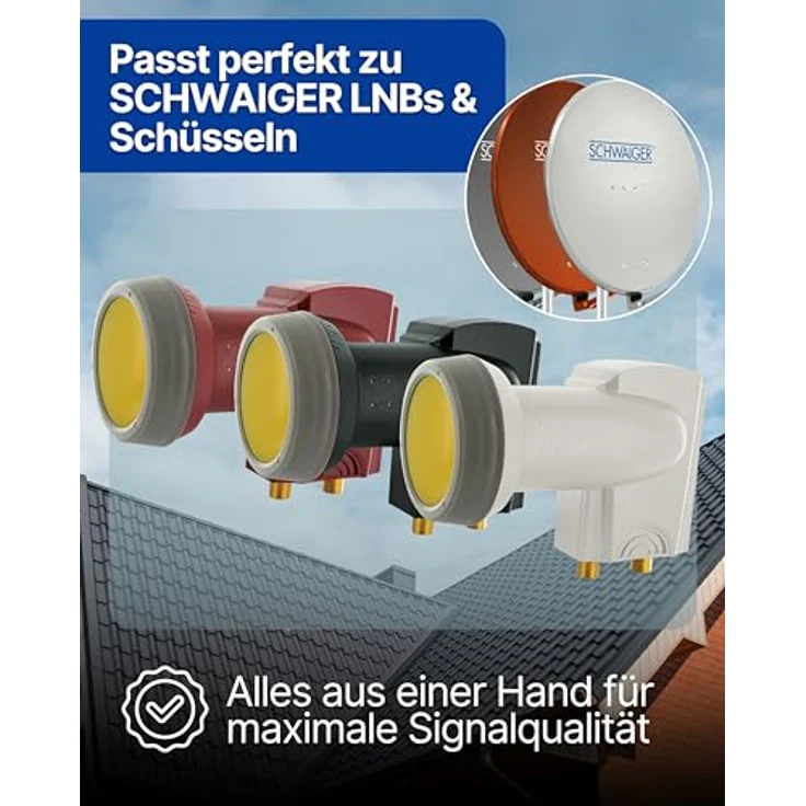 Schwaiger 5170 sat-finder digital-satellitenerkennung-satelliten-finder mit integriertem – Bild 8