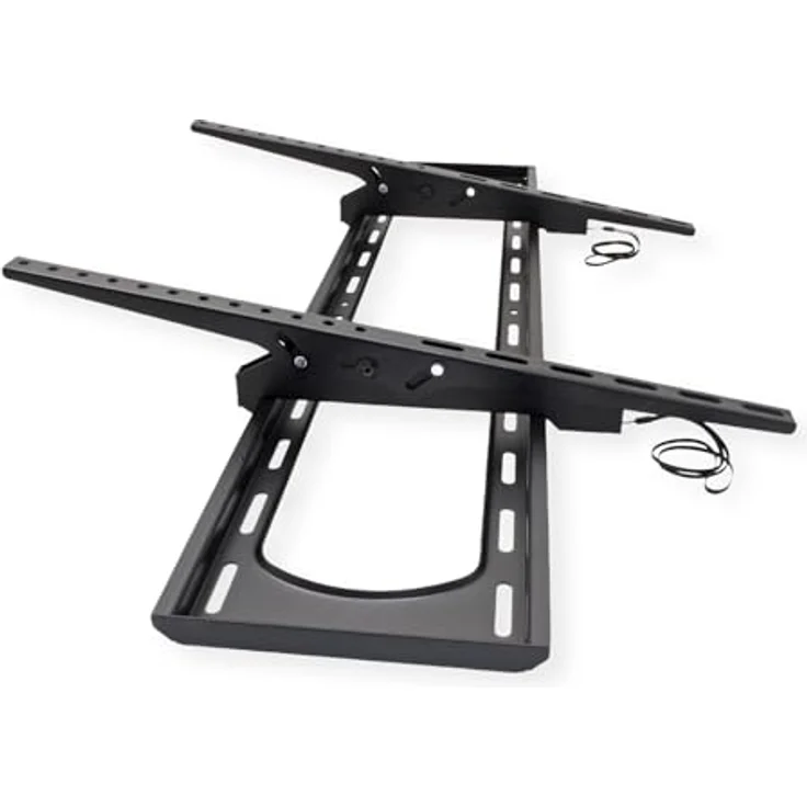 VALUE TV-Wandhalterung, 80 mm Wandabstand, neigbar, 304,8cm/120", 120kg, schwarz – Bild 3