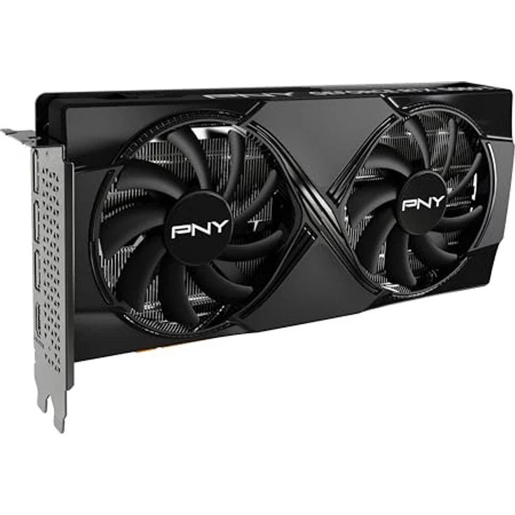 PNY GeForce RTX 5060 Ti Overclocked Grafikkarte, 8 GB, DLSS 4, Dual-Lüfter – Bild 1