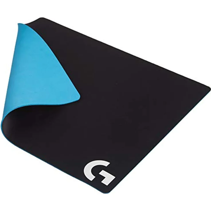 Logitech G640 Gaming Mauspad aus Stoff, 460x400 mm, 3mm flaches Profil, Geringe Oberflächenreibung, Gleichmäßige Oberflächenstruktur, Gummiunterlage, Zusammenrollbar – Bild 2