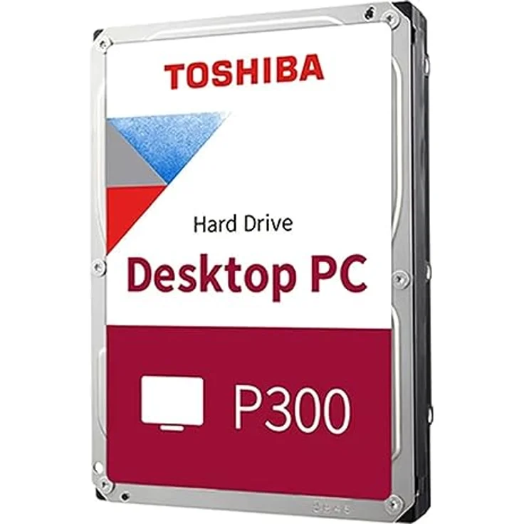 Toshiba - Festplatte - 4 TB - intern - 3.5 Zoll (8.9 cm) - SATA 6Gb/s - 5400 rpm - Puffer: 128 MB (HDWD240UZSVA) – Bild 2