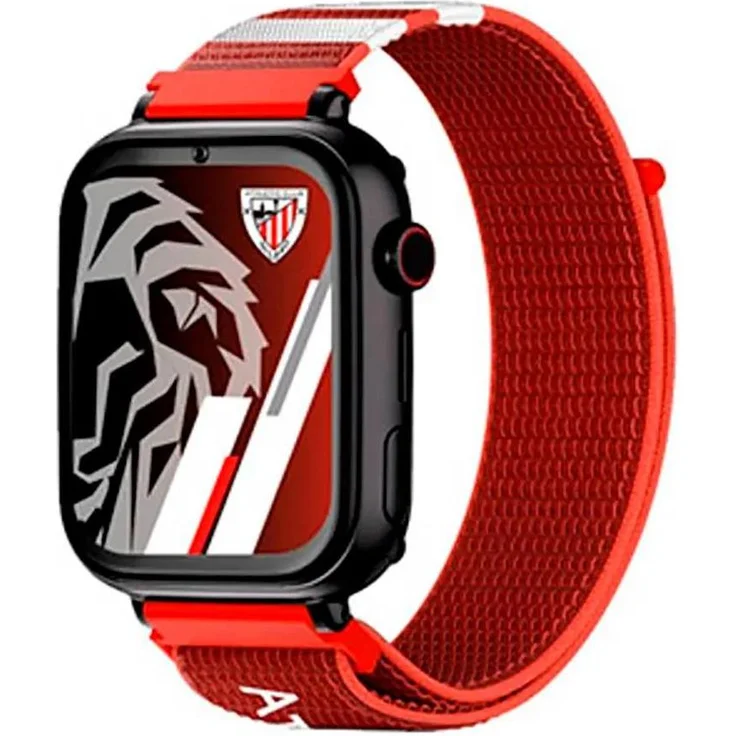 Savefamily Savewatch Plus Athletic Club Smartwatch 1,85 Zoll Touchscreen, GPS, wasserdicht, Rot-Schwarz, One Size