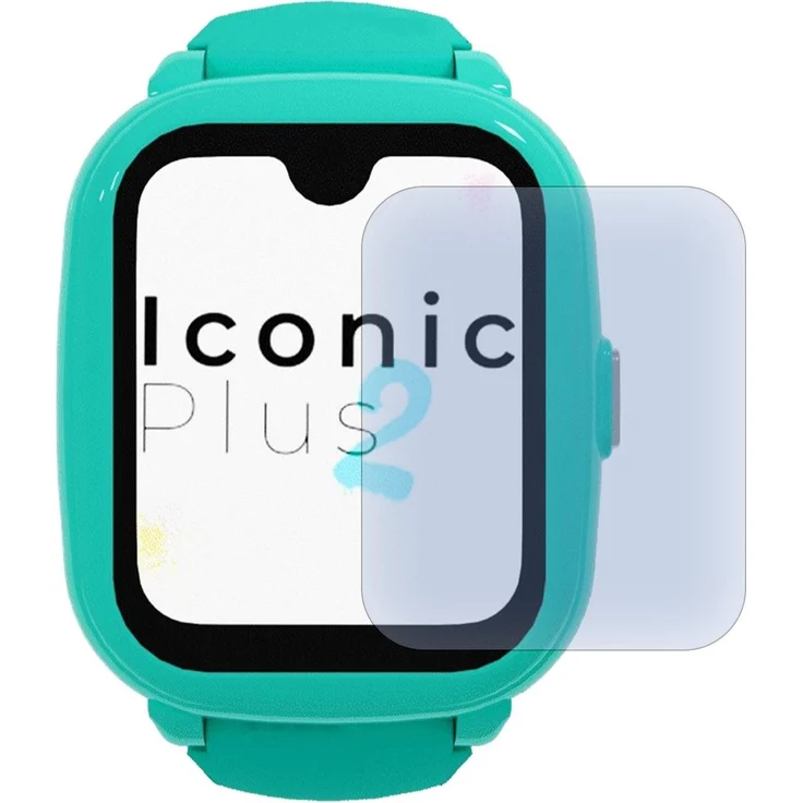 SaveFamily Iconic Plus 2 Kinder Smartwatch, Smartwatch mit Glass Protector und kinderfreundlichem Design