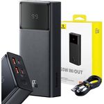 Baseus STAR LORD OVERSEAS EDITION 20000 mAh Powerbank, 65W Fast Charging, Digital Display, Schwarz