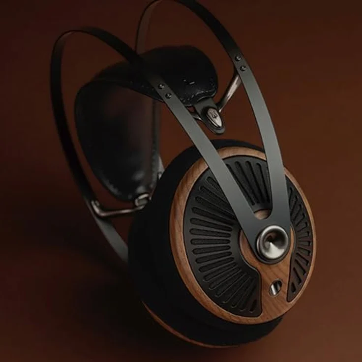 Meze Audio 105 Silva, HiFi-Kopfhörer, ohrumschließend, dynamisch, schwarz/walnuss – Bild 4