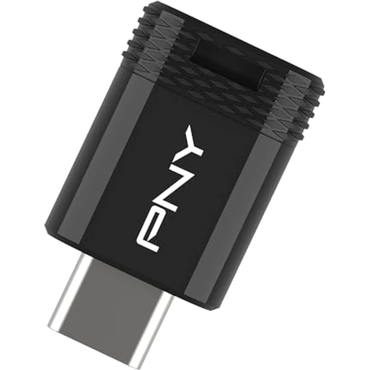 PNY Elite-X Fit Type-C USB 3.2, 256 GB USB-Stick mit bis zu 200 MB/s Lesegeschwindigkeit, kompakt, schwarz – Bild 7