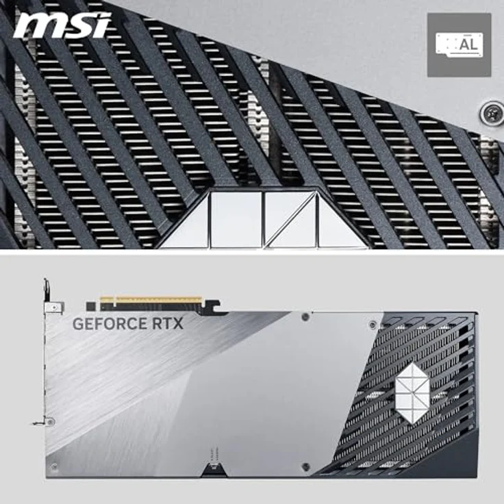 MSI GeForce RTX 5090 Suprim SOC 32GB GDDR7 Grafikkarte, PCI-Express 5.0, HDMI 2.1b, DisplayPort 2.1a – Bild 6