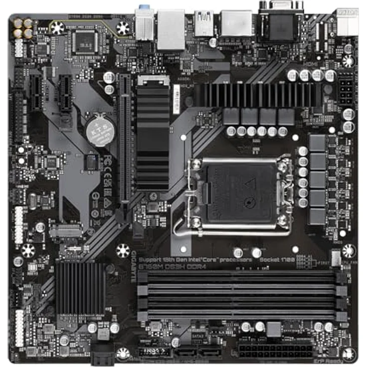 Gigabyte B760M DS3H DDR4 Motherboard Intel B760 LGA 1700 Micro ATX – Bild 6