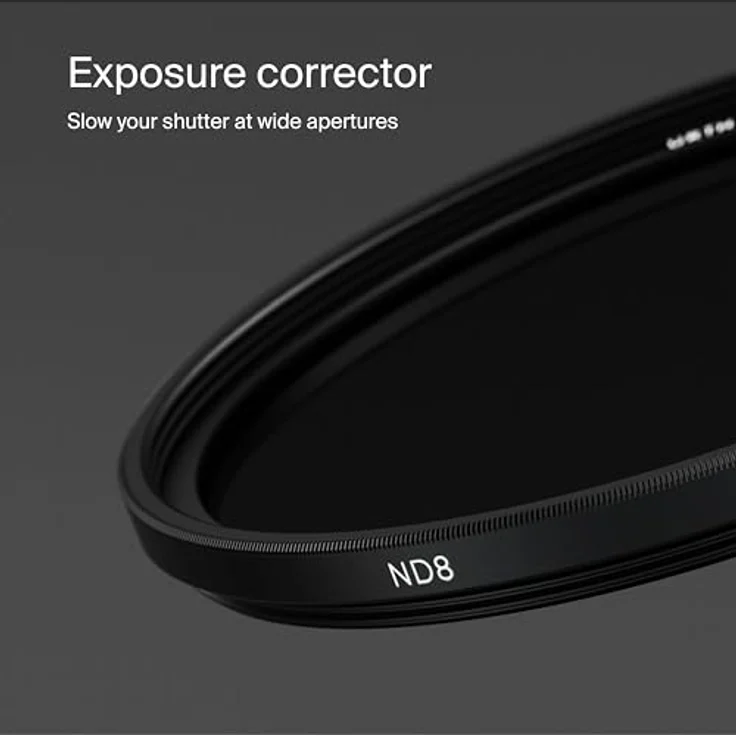 Urth 49 mm Graufilter ND8 (3 Stop) ND Filter (Plus+) – Bild 4