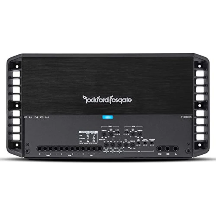 Rockford Fosgate PUNCH P1000X5, 5-Kanal Verstärker mit 1000 W Leistung, Class AB/D, ideale Lösung für Car-HiFi Systeme – Bild 2